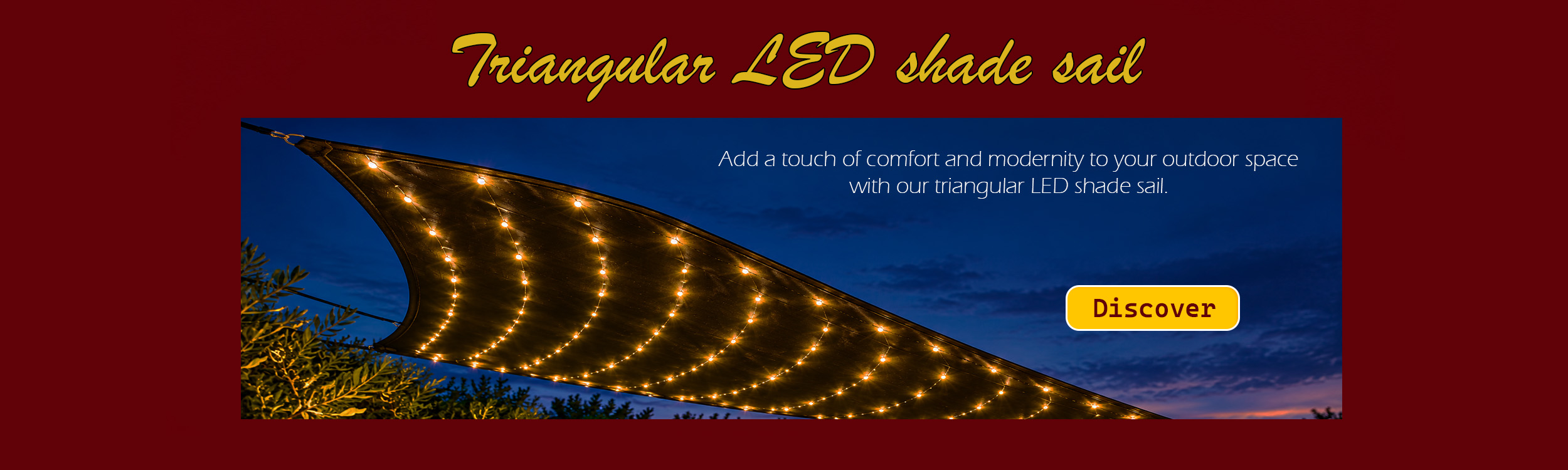 VOILE OMBRAGE LED UK