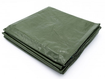 Protective tarpaulin 100 g with eyelets - Green