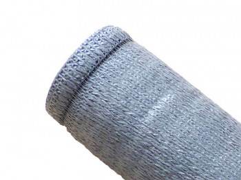 Camouflage net 100% - Light grey - 230gr/m² - Holes