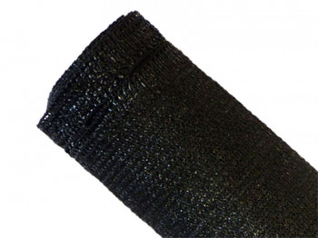 Camouflage net 90% - Black - 185gr/m² - Holes