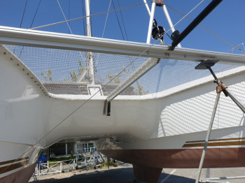 Net for catamarans - Nautitech 40 OPEN