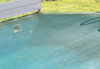 Net for leaves - Green - Custom-made