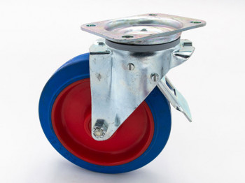 Polyurethane swivel wheel 400 kg Ø20 cm