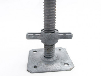 Scaffolding foot Ø38 HT galvanised HDG of 5 pcs.