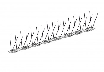Pigeon spikes 1 m - Protection from 7 to 10 cm