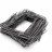 Staples for non-woven crop cover