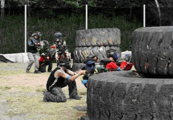 Paintball net - Airy and durable